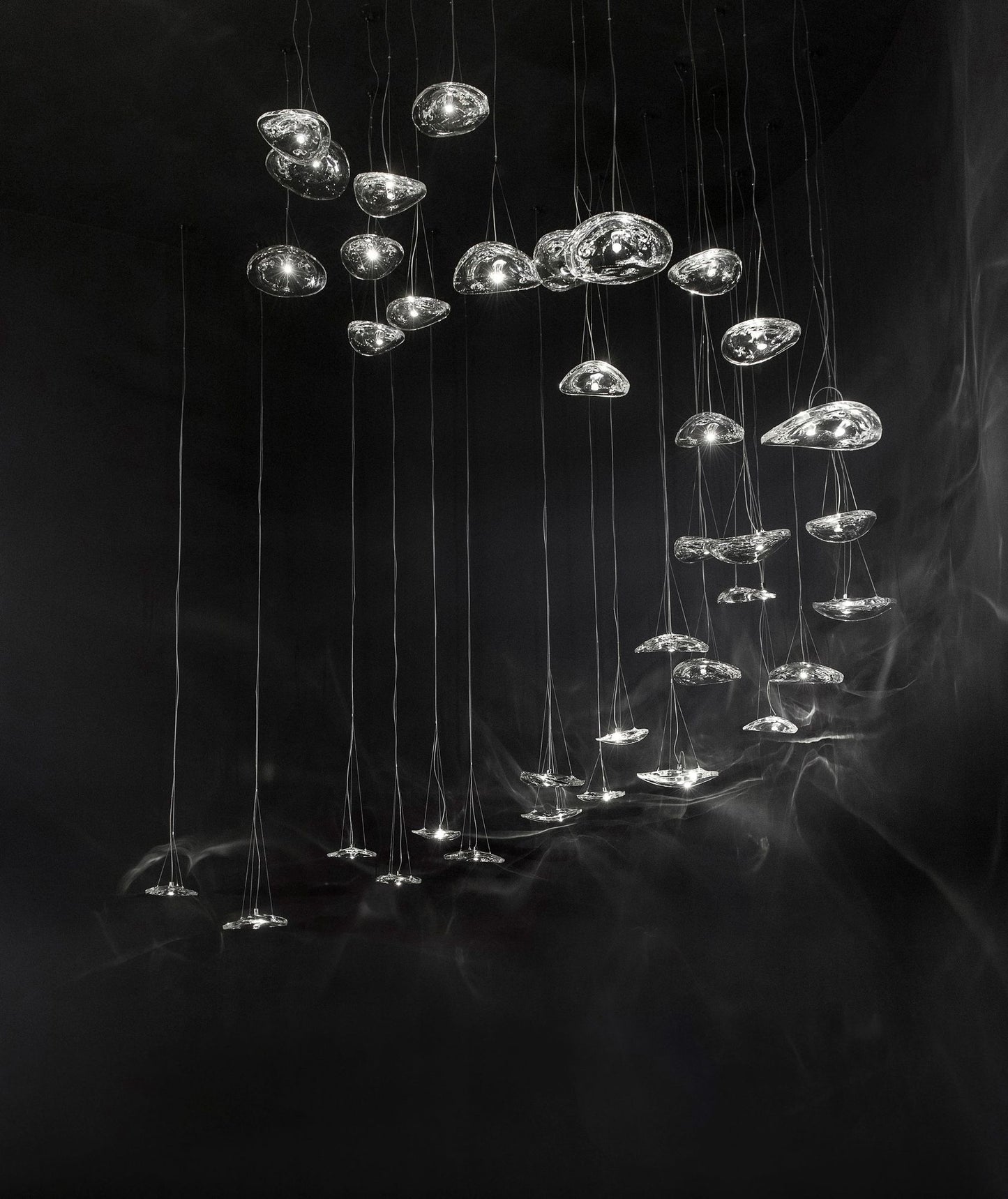 Manta Drift Class Crystal Chandelier