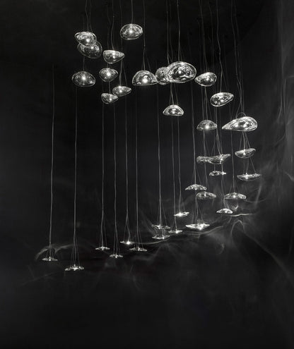 Manta Drift Class Crystal Chandelier
