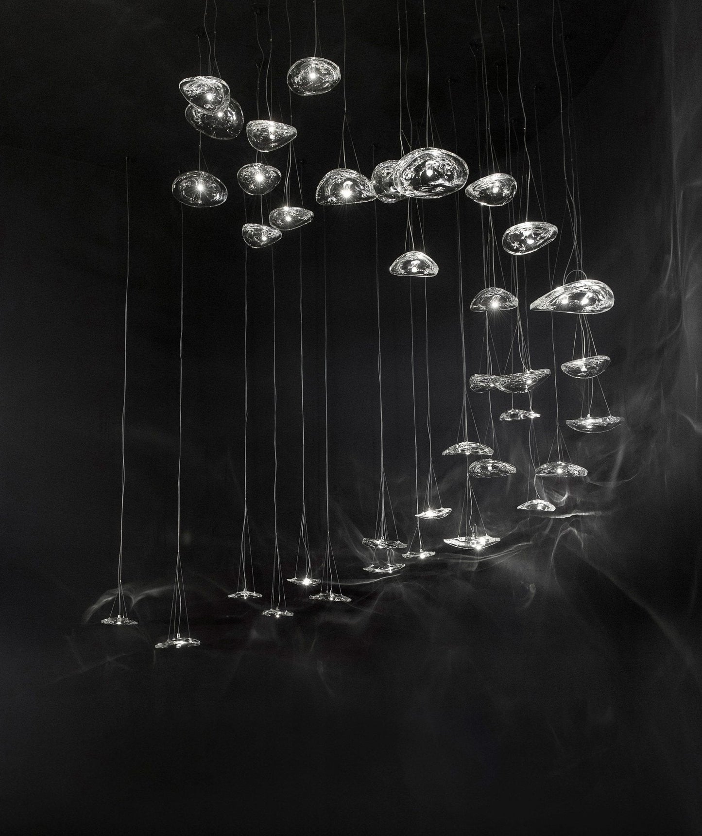 Manta Drift Class Crystal Chandelier