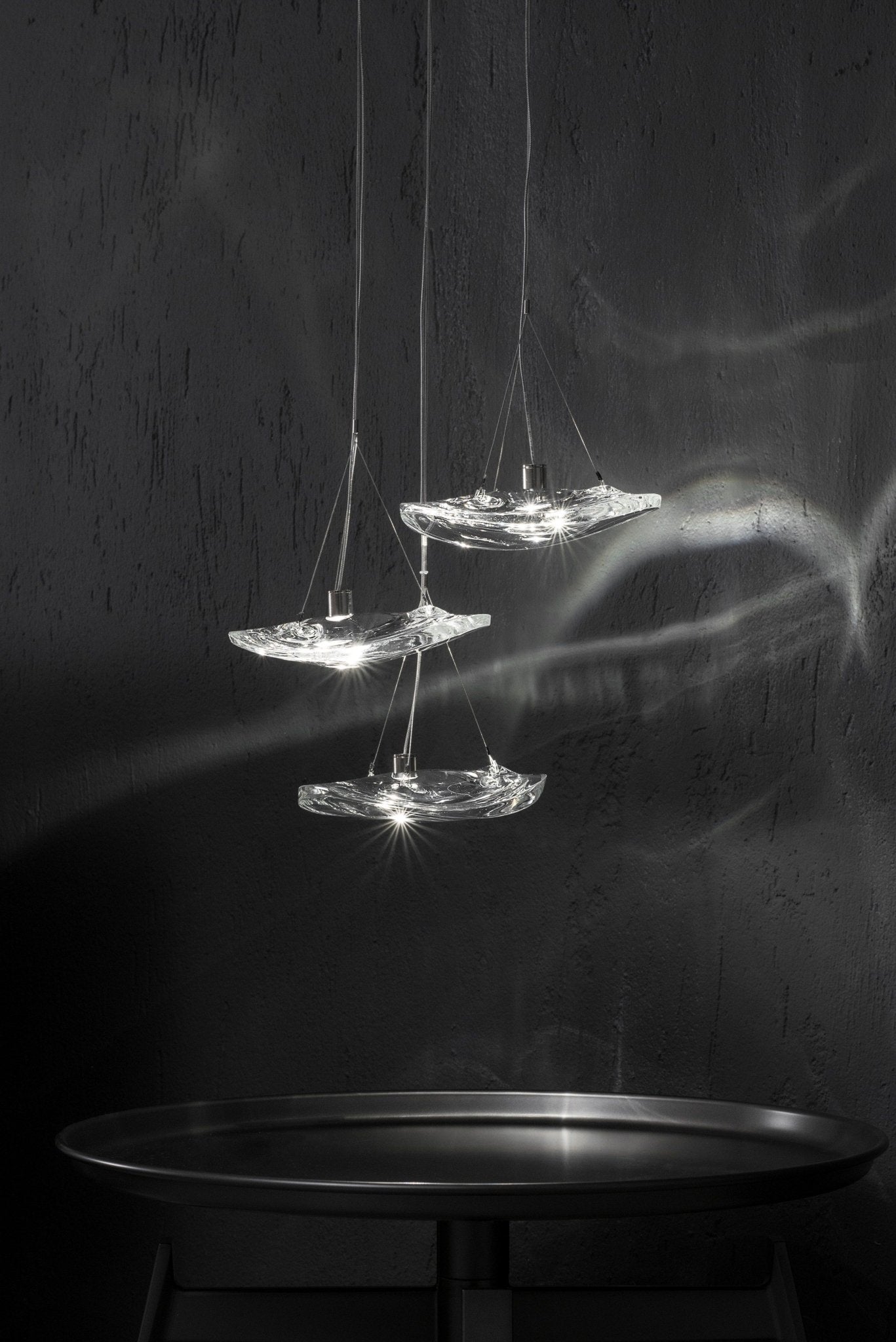 Manta Drift Class Crystal Chandelier