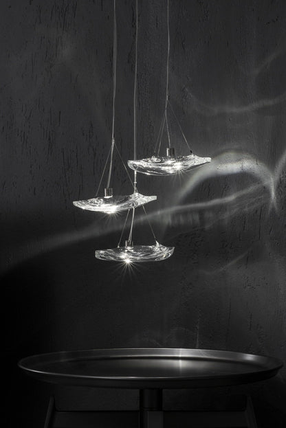 Manta Drift Class Crystal Chandelier