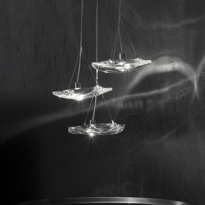 Manta Drift Class Crystal Chandelier