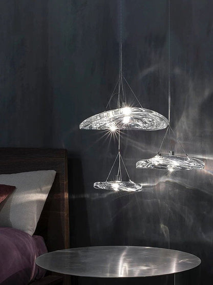 Manta Drift Class Crystal Chandelier