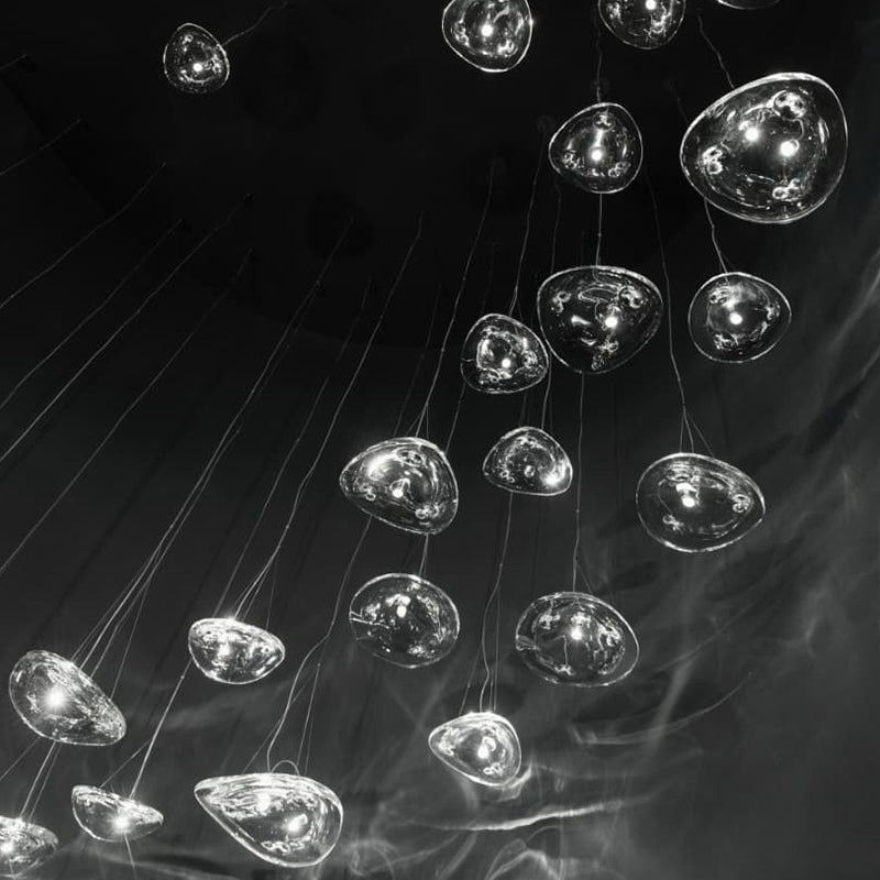 Manta Drift Class Crystal Chandelier