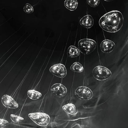 Manta Drift Class Crystal Chandelier