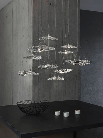 Manta Drift Class Crystal Chandelier