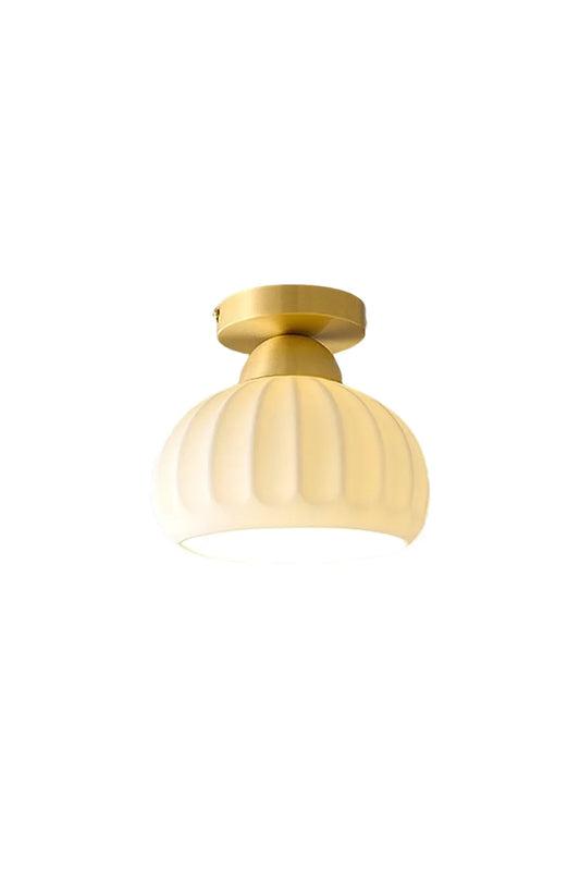 Ceramic Brass Ceiling Light | morylighting