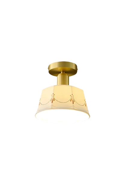 Ceramic Printed Ceiling Light | morylighting