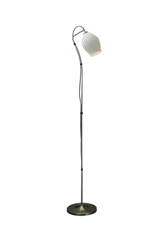 Ceramic Ribbed Floor Lamp - morylighting
