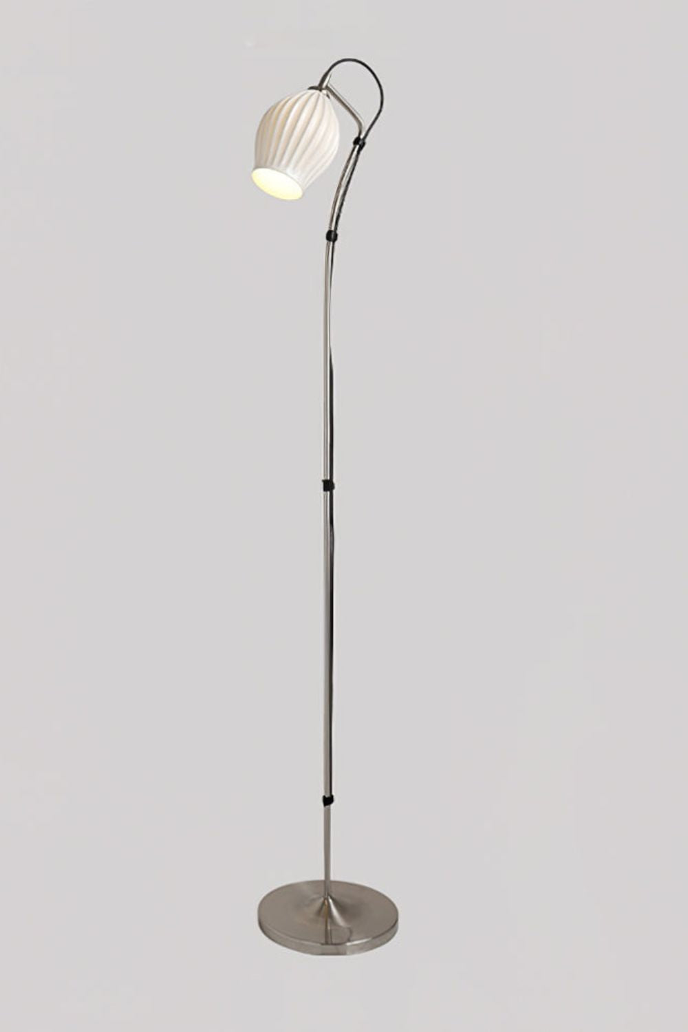 Ceramic Ribbed Floor Lamp - morylighting
