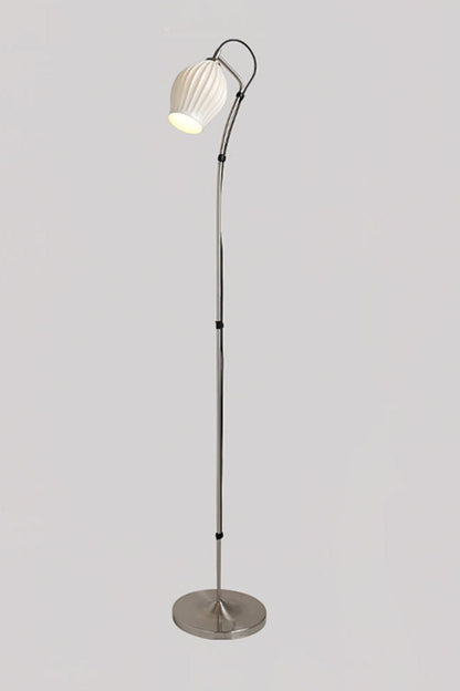 Ceramic Ribbed Floor Lamp - morylighting