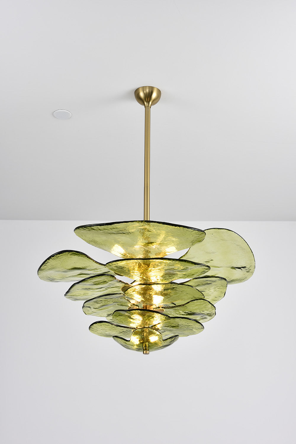 Chandelier Green - view 2 | morylighting