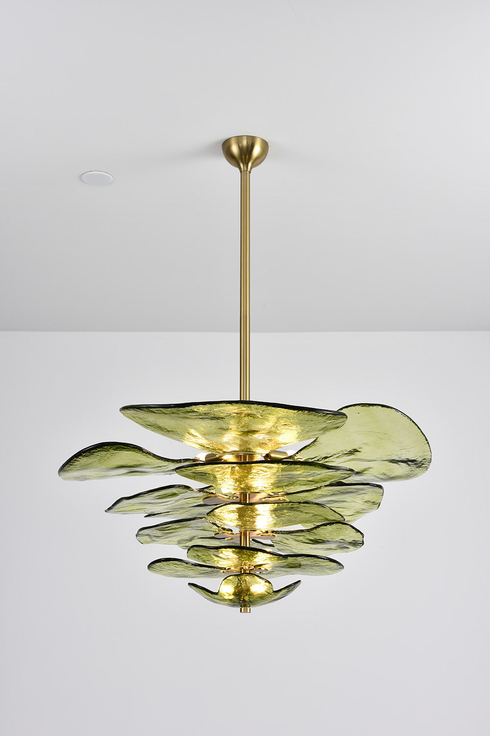 Chandelier Green - view 3 | morylighting