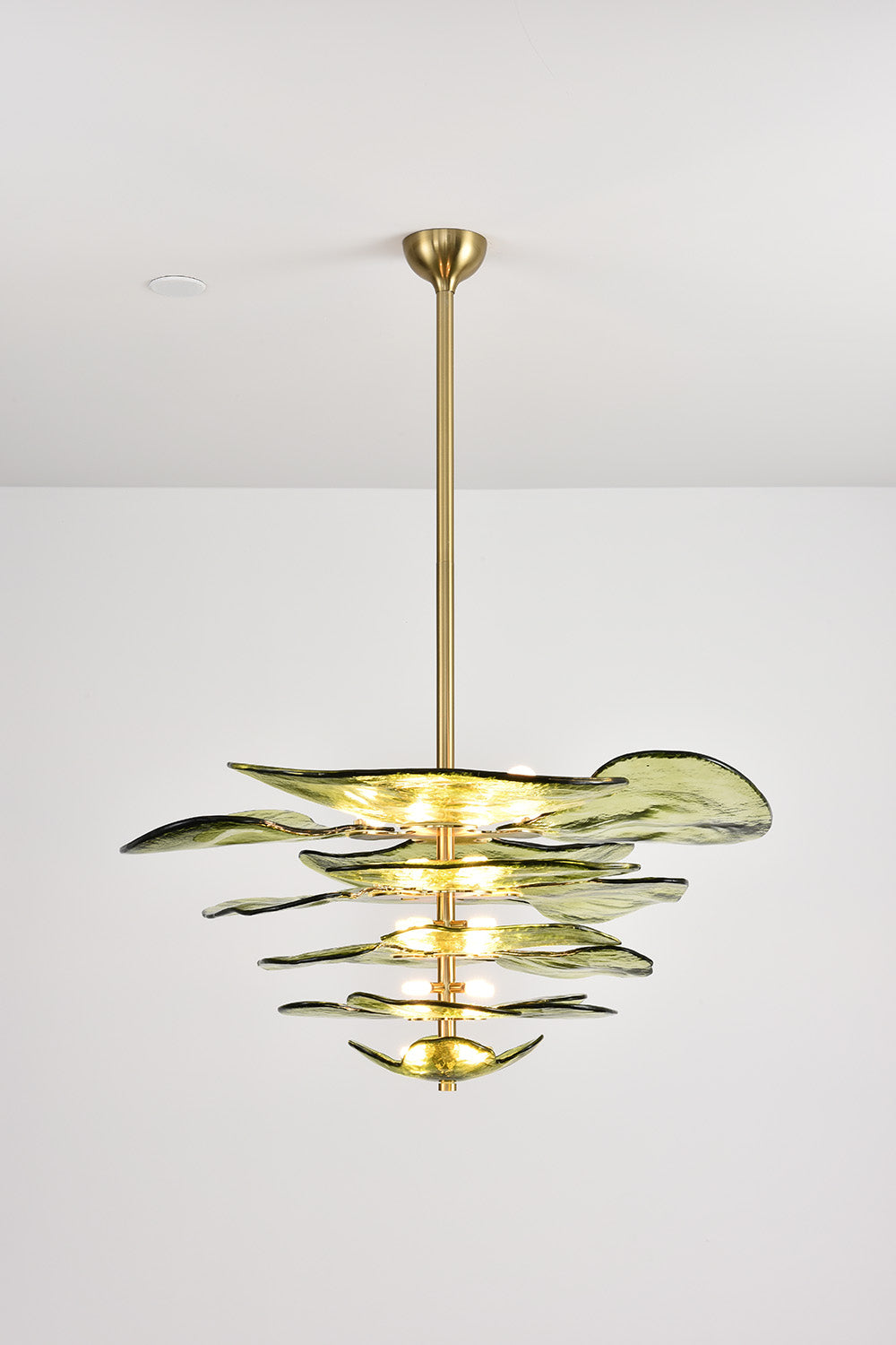 Chandelier Green - view 4 | morylighting