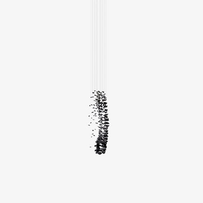 Charcoal Cascade Pixel Chandelier