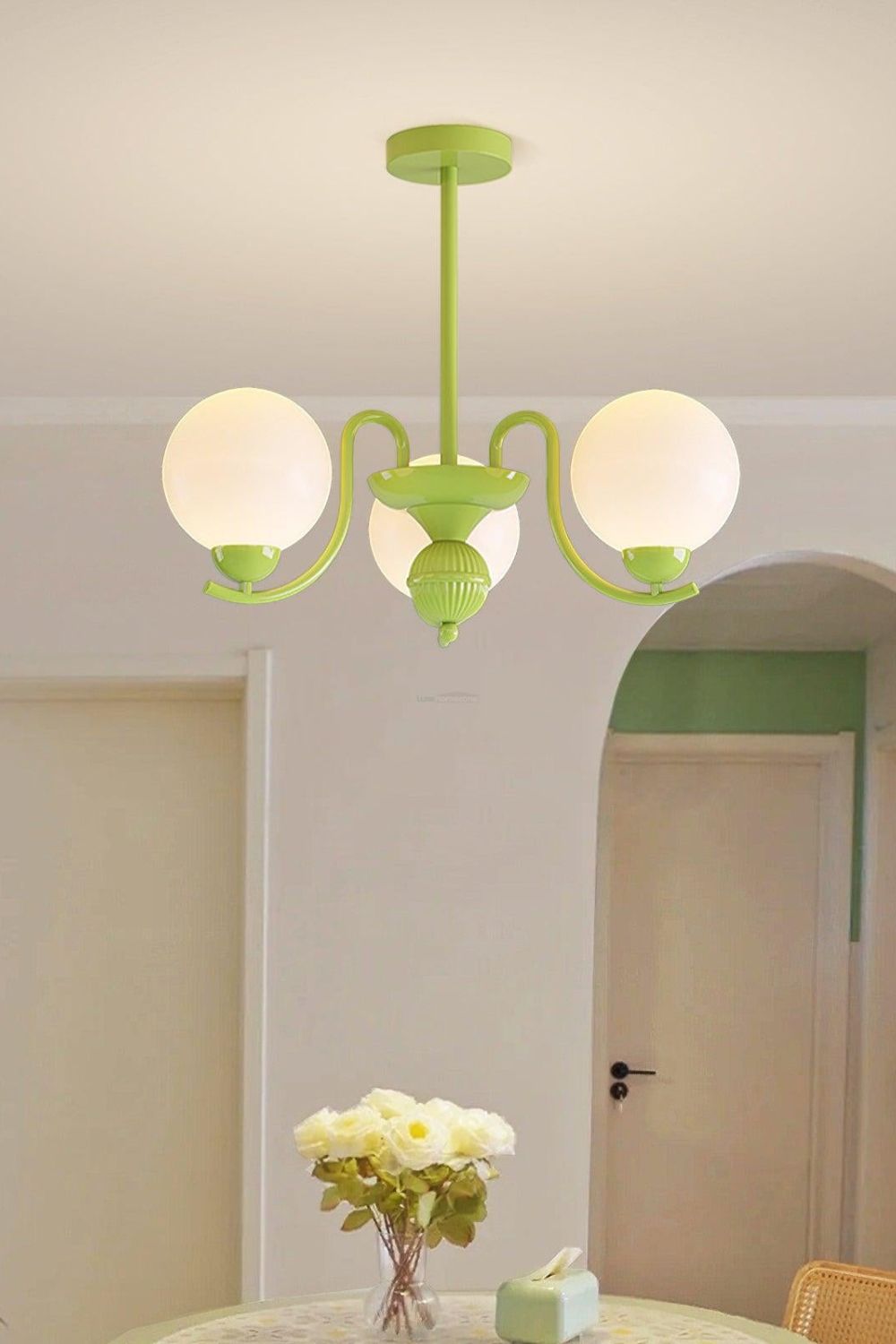 Citrus Globe Chandelier - view 4 | morylighting