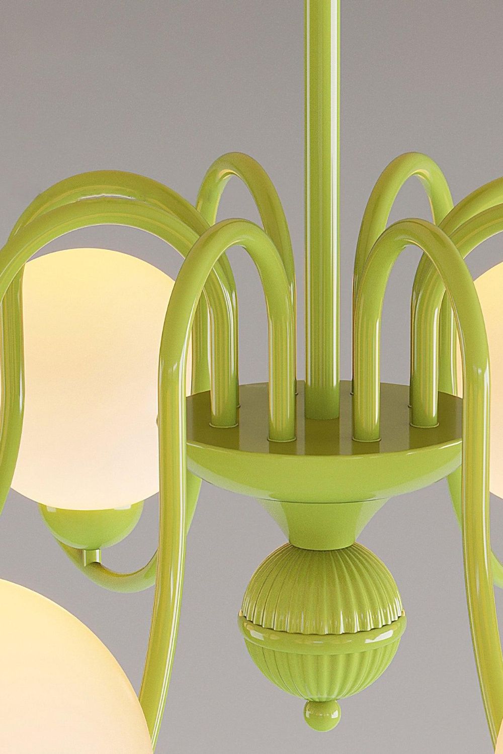 Citrus Globe Chandelier - view 7 | morylighting