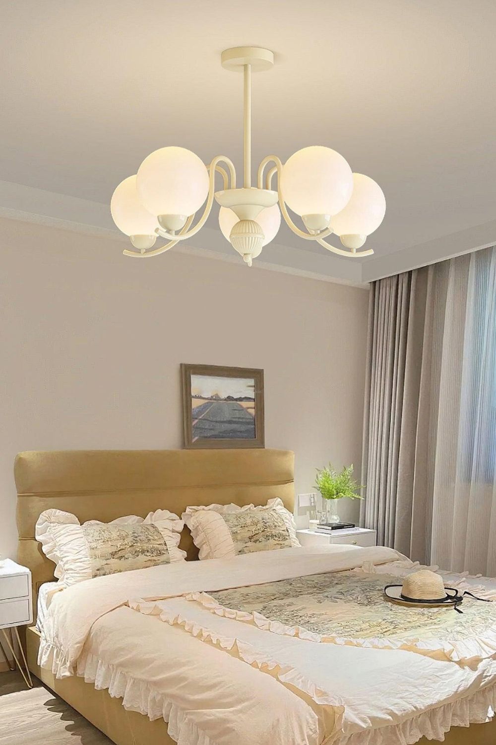 Citrus Globe Chandelier - view 5 | morylighting