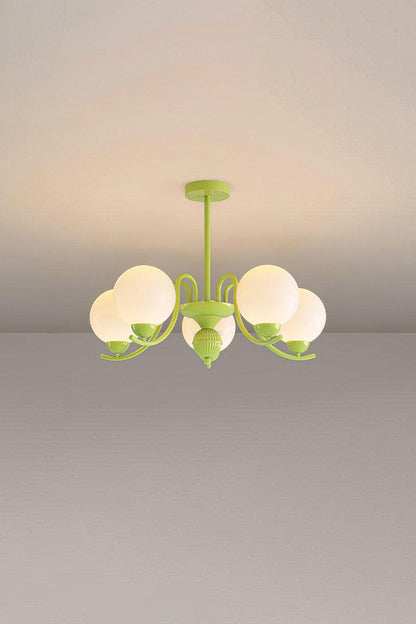 Citrus Globe Chandelier - view 9 | morylighting