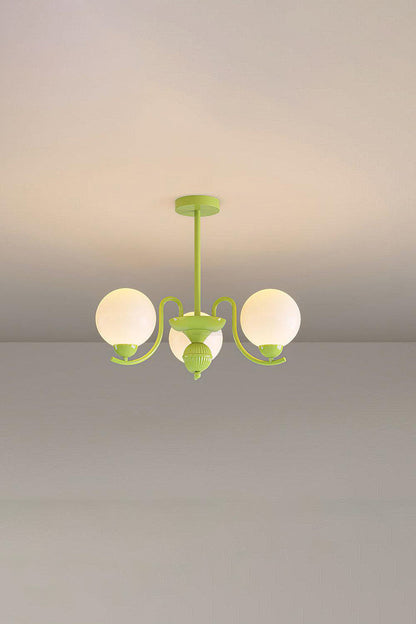 Citrus Globe Chandelier - view 14 | morylighting