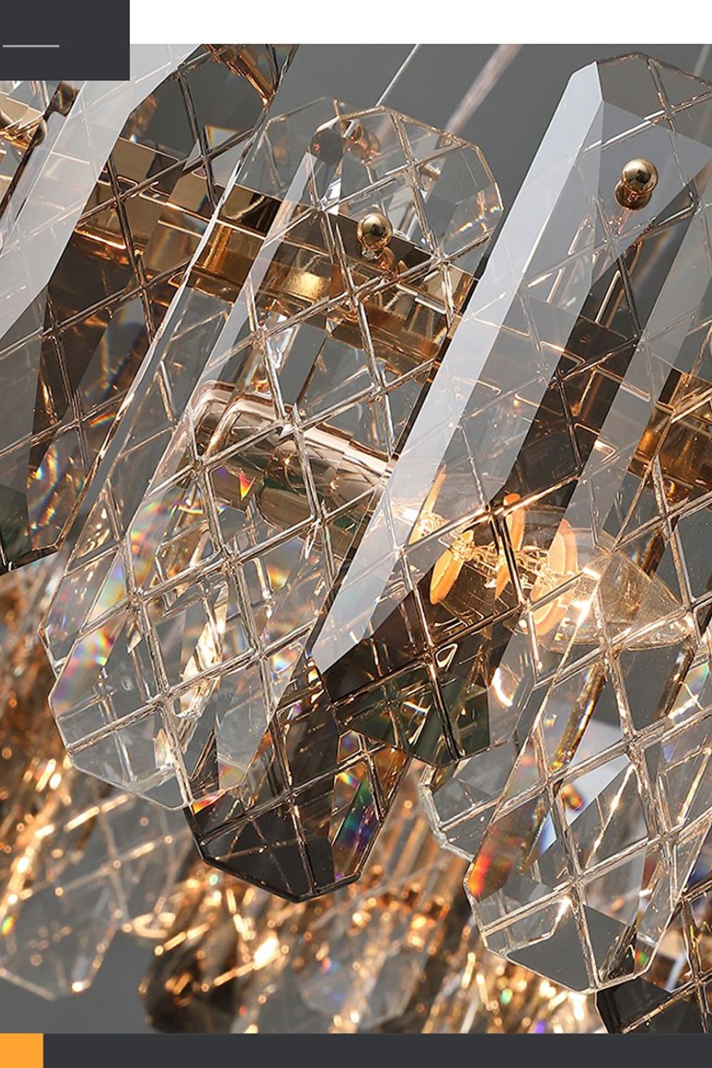 Clear Crystal Drum Pendant Lamp - morylighting