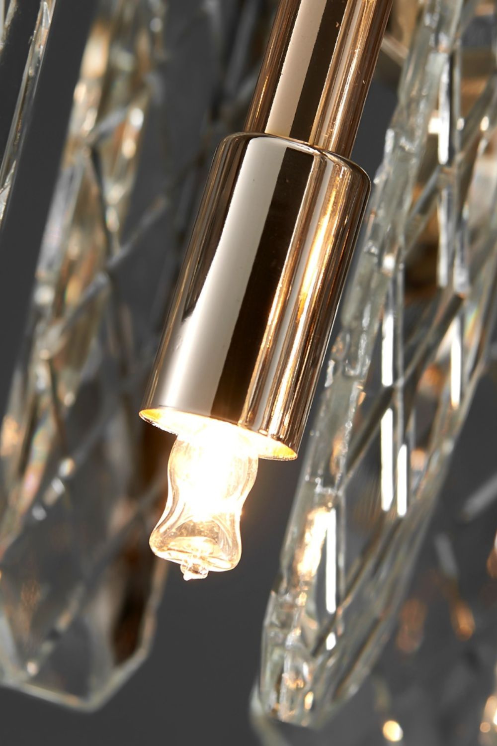 Clear Crystal Drum Pendant Lamp - morylighting