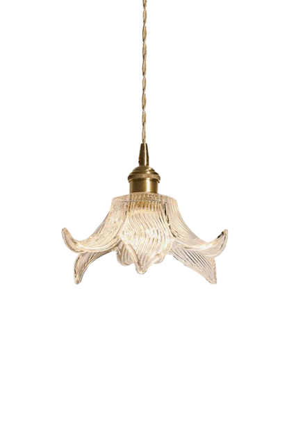 Clear Petal Glass Pendant Lamp | morylighting