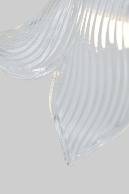 Clear Petal Glass Pendant Lamp - view 13 | morylighting