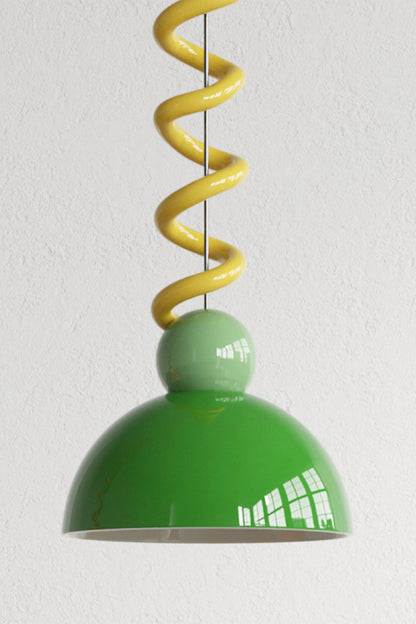 Coil Spring Pendant Light - view 5 | morylighting