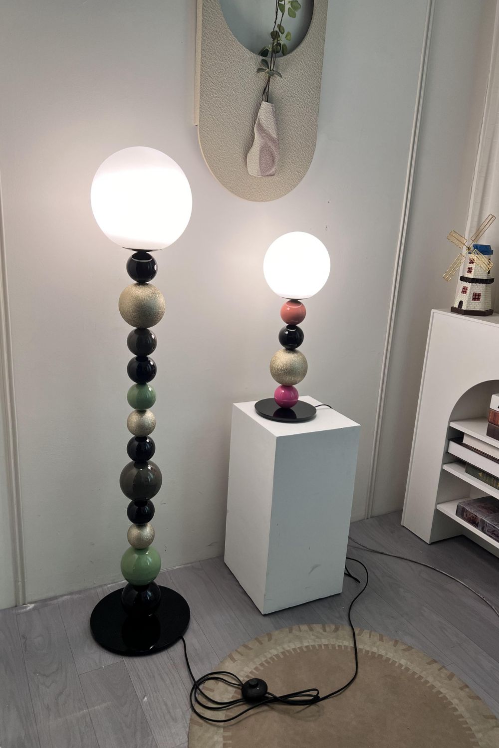 Colorful Round Ball Table Lamp - view 27 | morylighting