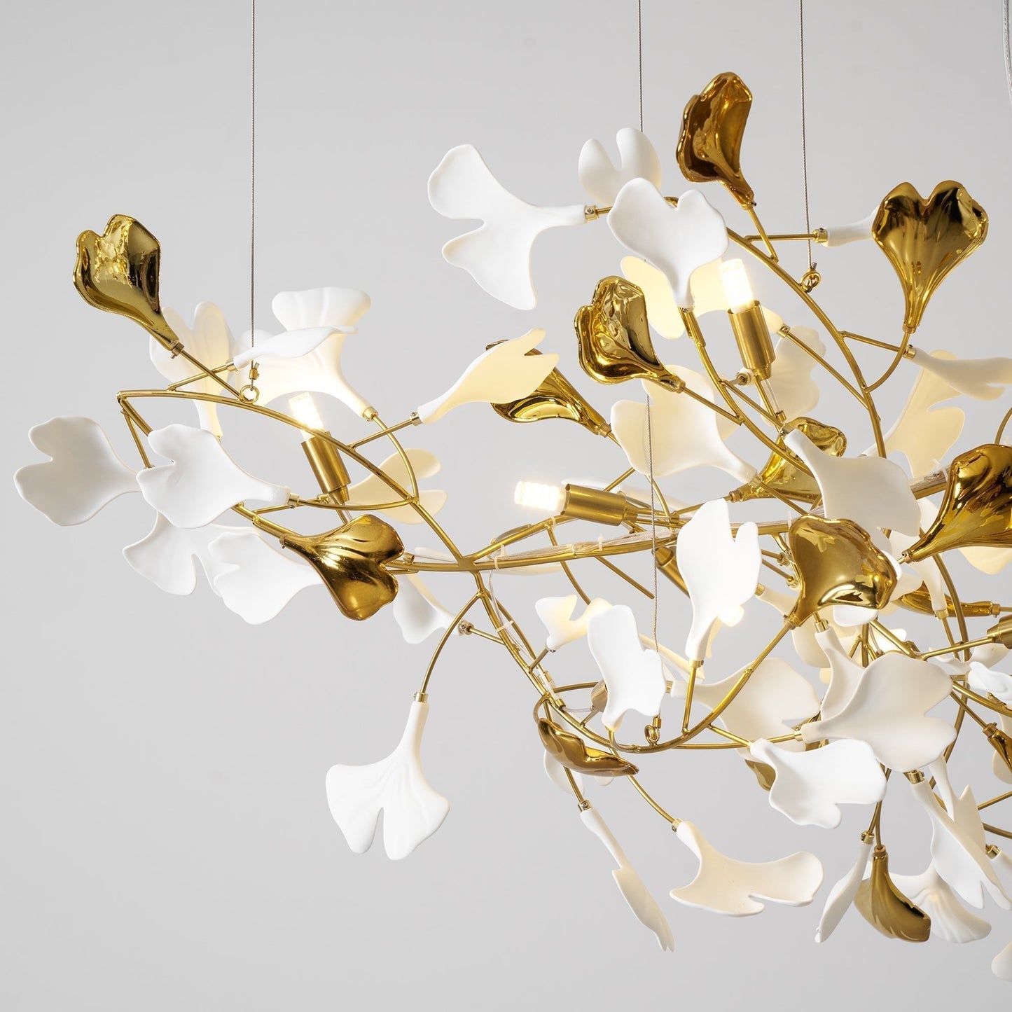 Gingko Ceramics Combination Branch Chandelier