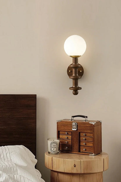 Coslett Wood Wall Lamp - view 5 | morylighting