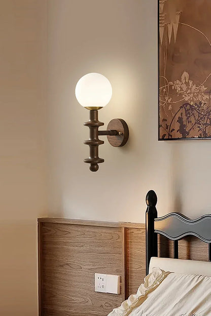 Coslett Wood Wall Lamp - view 2 | morylighting