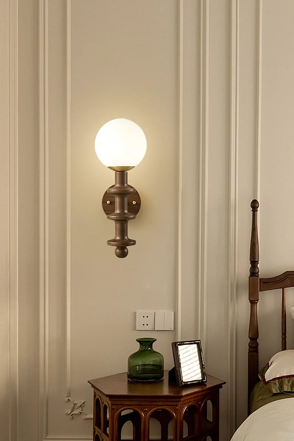 Coslett Wood Wall Lamp - view 6 | morylighting