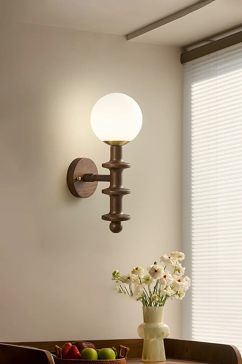Coslett Wood Wall Lamp - view 4 | morylighting