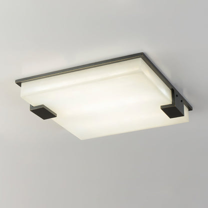 Covet Alabaster Flush Mount Ceiling Light