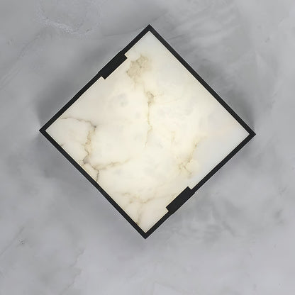 Covet Alabaster Flush Mount Ceiling Light