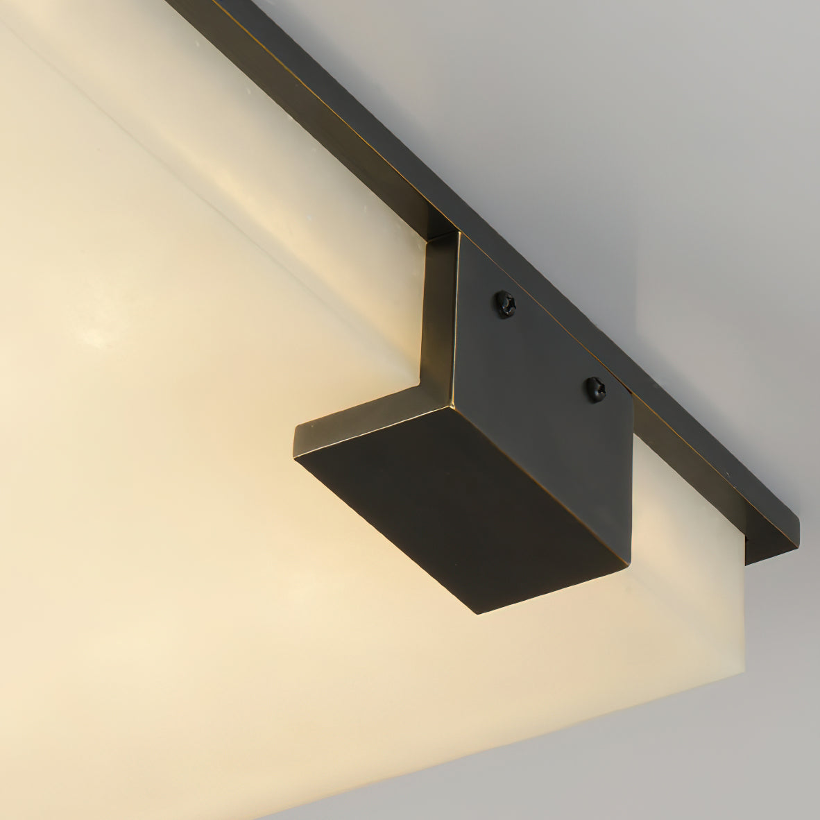 Covet Alabaster Flush Mount Ceiling Light