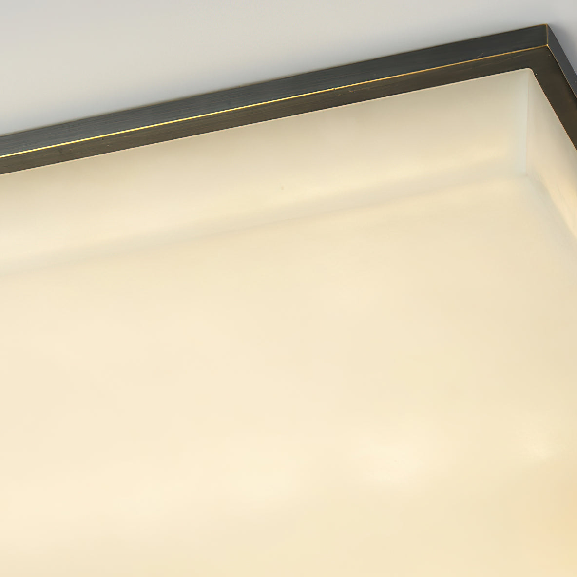 Covet Alabaster Flush Mount Ceiling Light