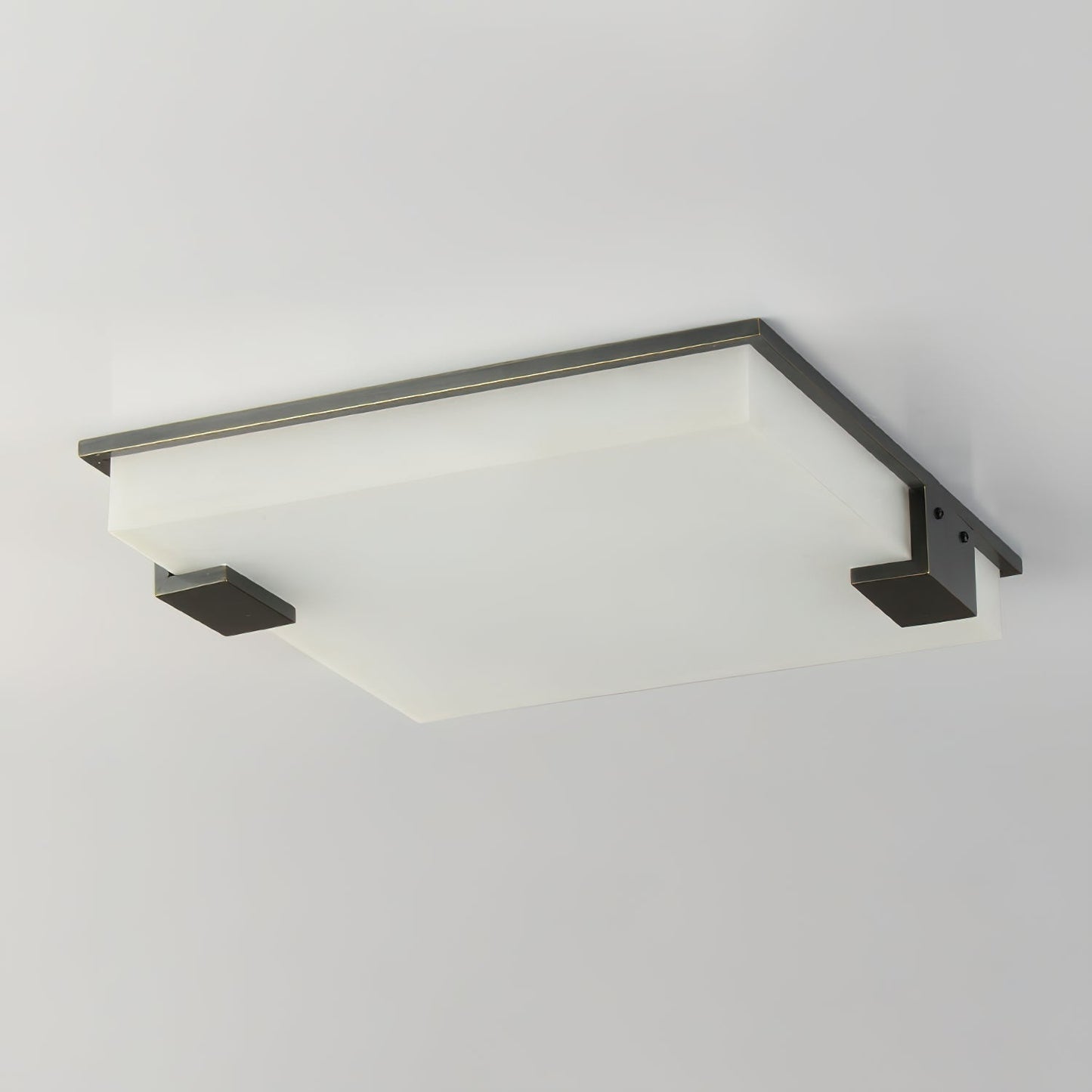 Covet Alabaster Flush Mount Ceiling Light