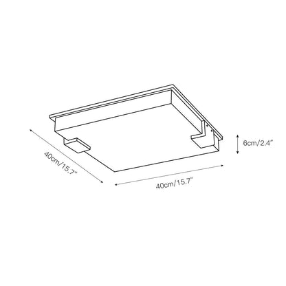 Covet Alabaster Flush Mount Ceiling Light