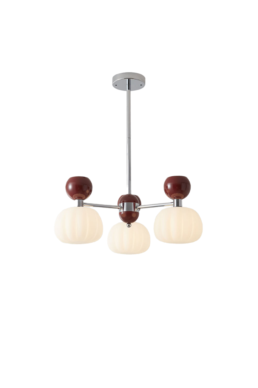 Cream Pumpkin Chandelier - view 16 | morylighting