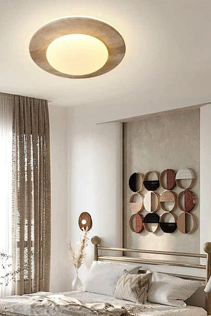 Cream Wabi-Sabi Ceiling Lamp - view 6 | morylighting