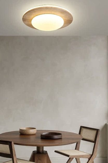Cream Wabi-Sabi Ceiling Lamp - view 2 | morylighting
