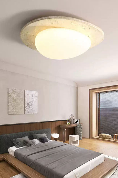Cream Wabi-Sabi Ceiling Lamp - view 5 | morylighting