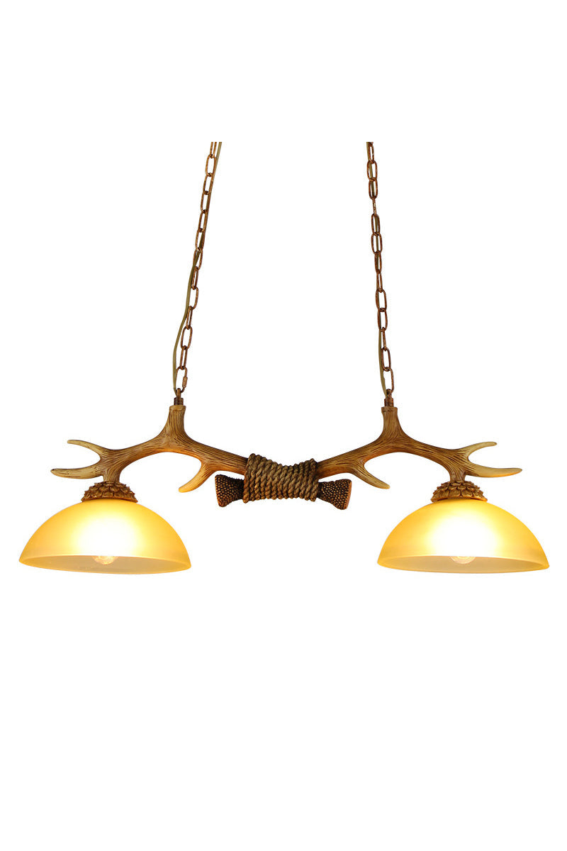 Creative glass antler chandelier - morylighting