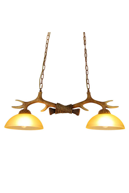 Creative glass antler chandelier - morylighting