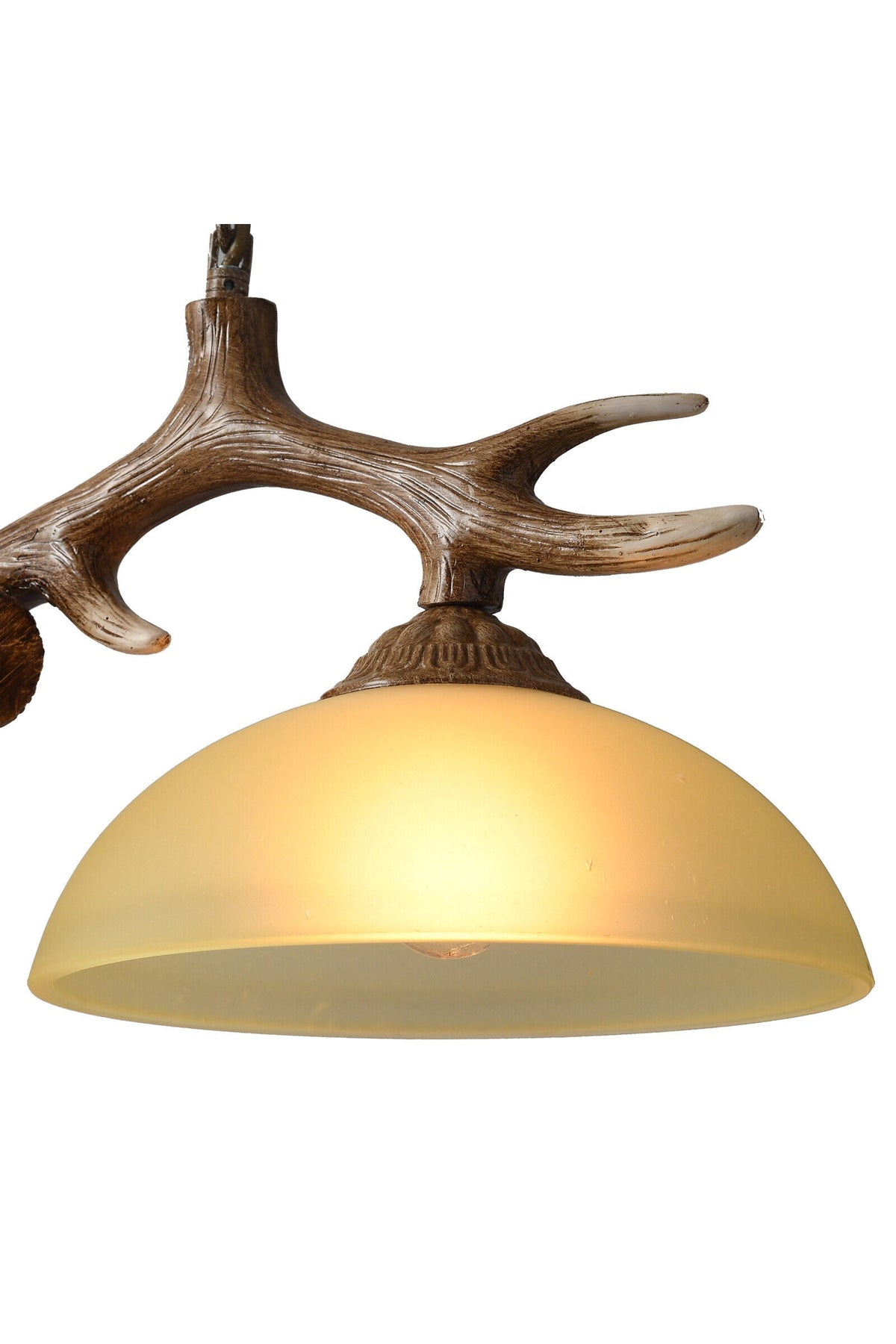 Creative glass antler chandelier - morylighting