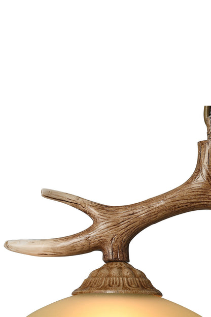Creative glass antler chandelier - morylighting