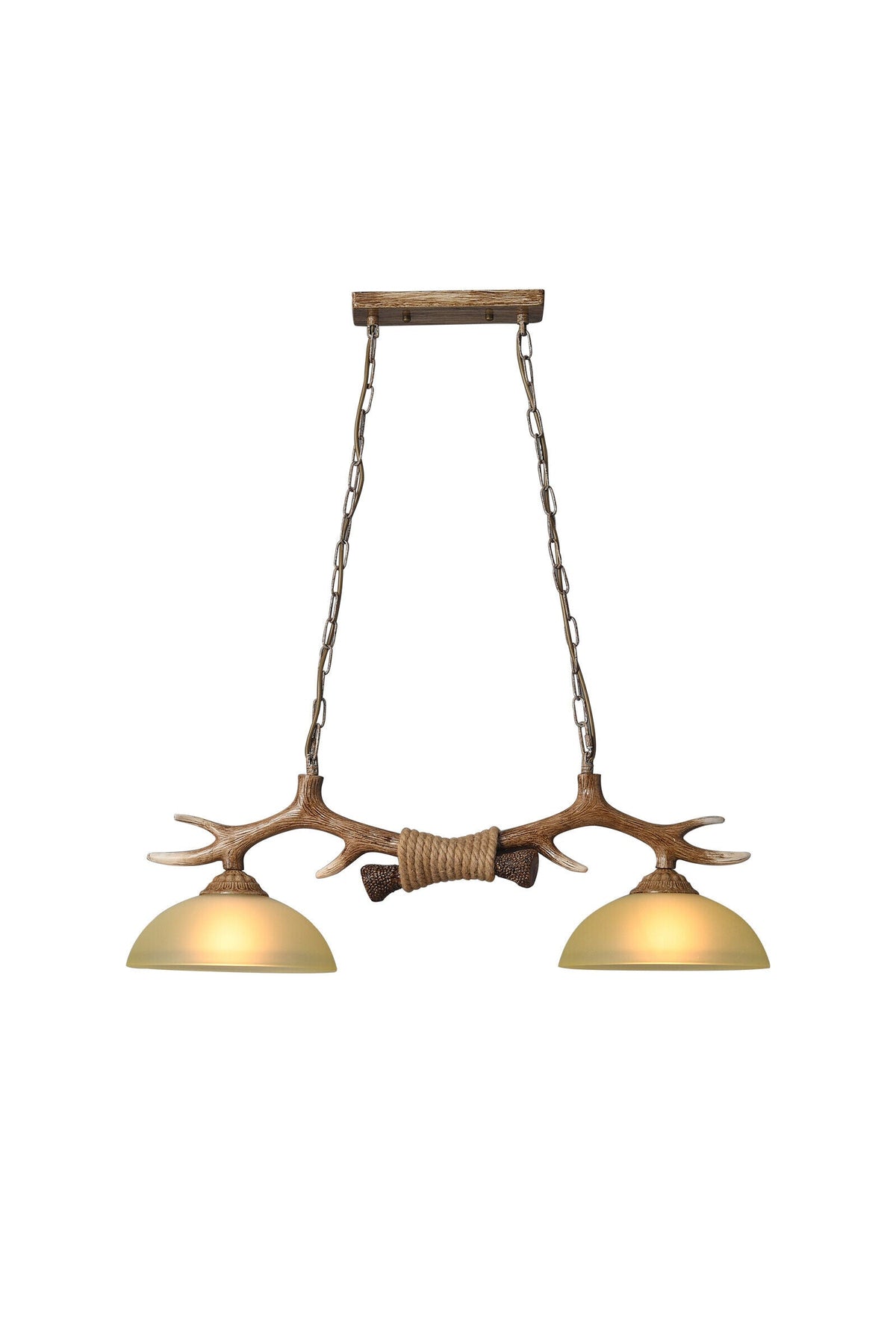 Creative glass antler chandelier - morylighting